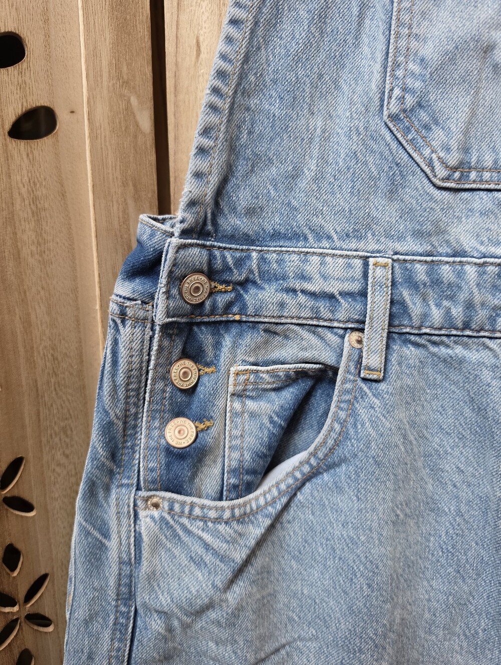 NWT We The Free Good Luck Barrel Overalls ~ Going Steady XL - Picture 3 of 14